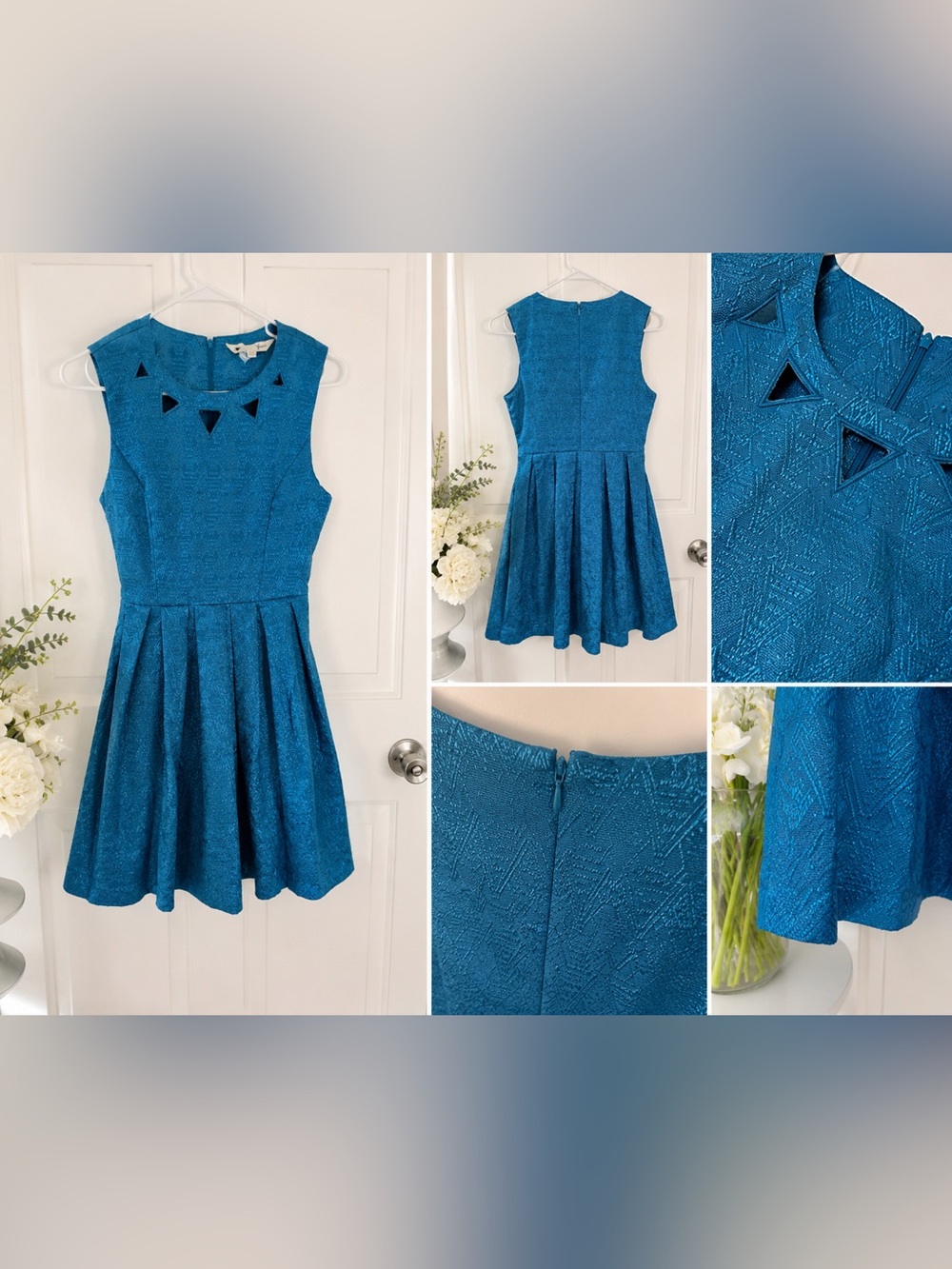 Yumi blue dress